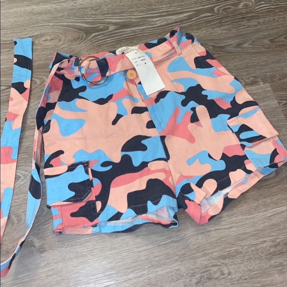 Women's camouflage shorts